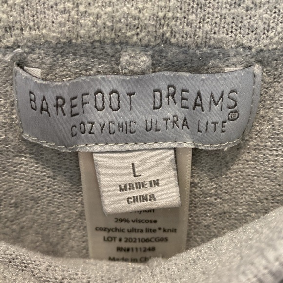 Barefoot Dreams | Cozy Chic set: Culotte pants and cap sleeve tee - Picture 6 of 8